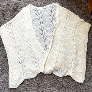 Charlotte Russe Cable Knit Poncho